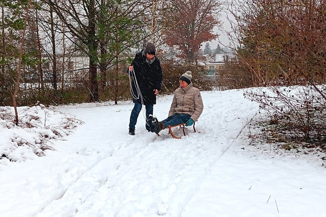 Lebenslustige Senioren