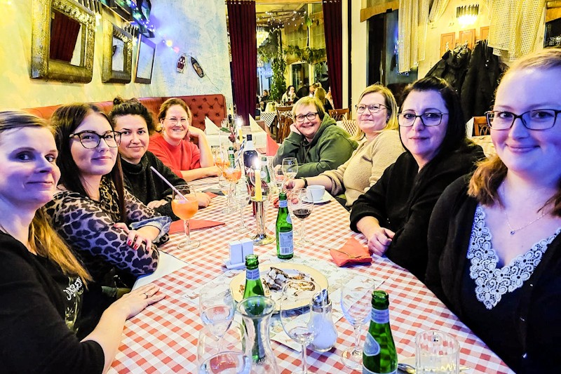 Gemeinsam feiern und Pläne schmieden