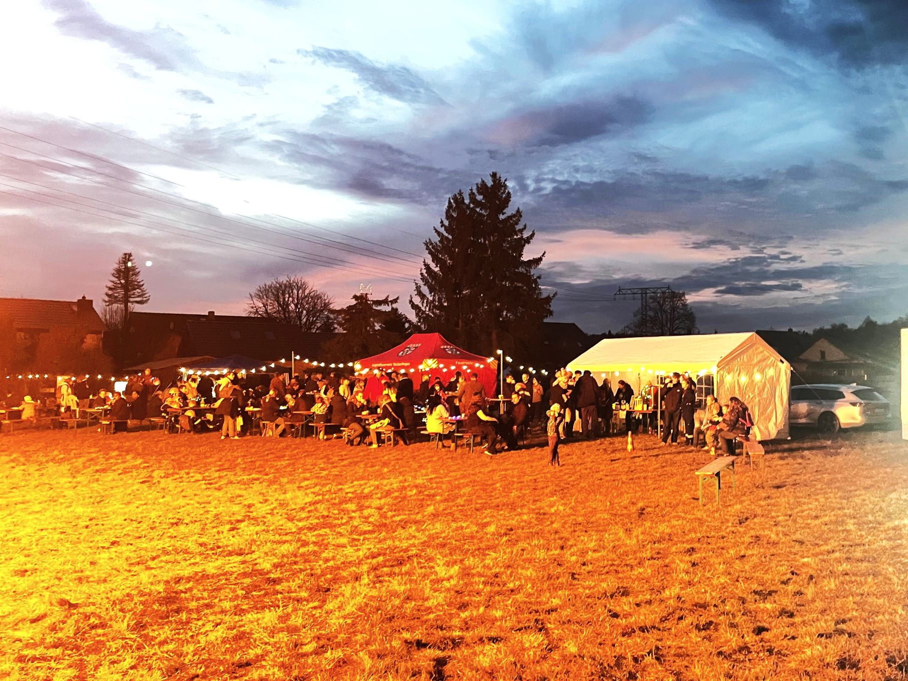 Laternenumzug erinnert an eine gute Tat